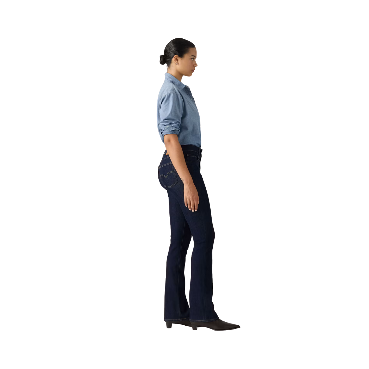 725 High Rise Bootcut - True Blue Rinse