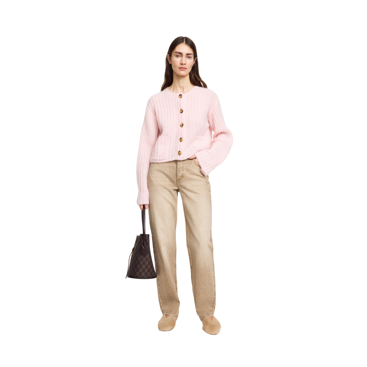 Cierrou Rib - Chalk Pink