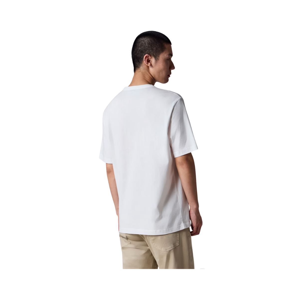 Reg Fit T-Shirt Paperclips - Off White