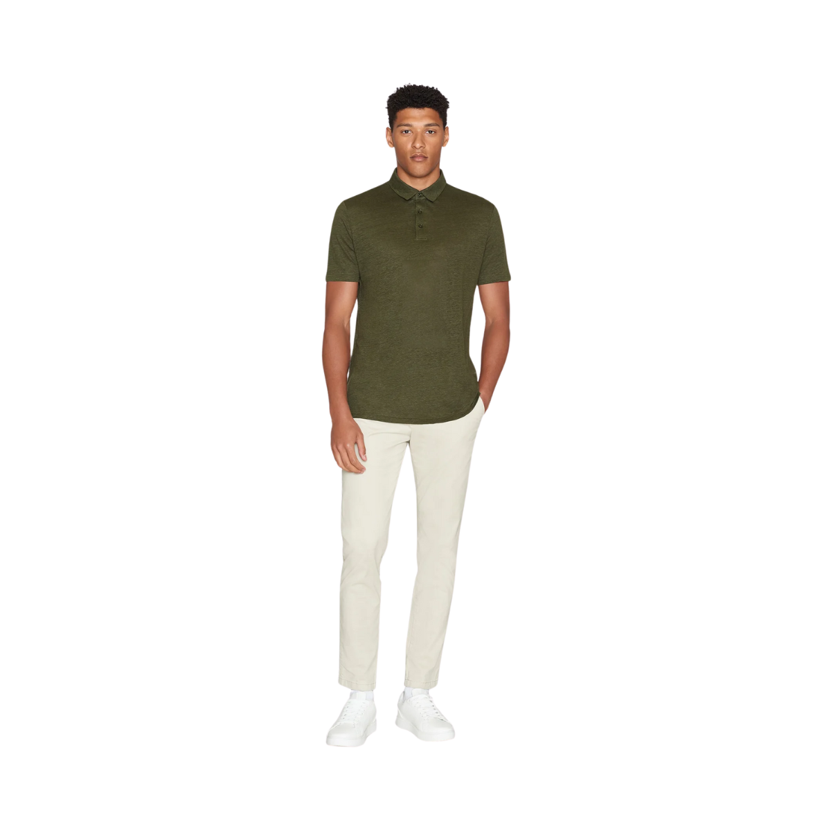 Linen polo - Forrest Night