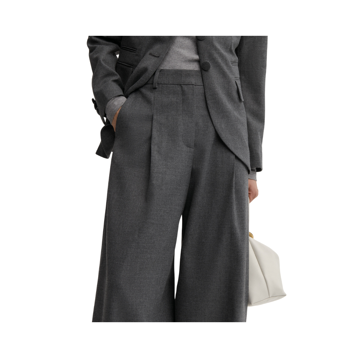Povilanna - Dark Grey Melange