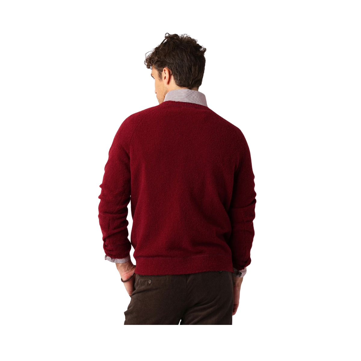Boucle Sweater - Brick