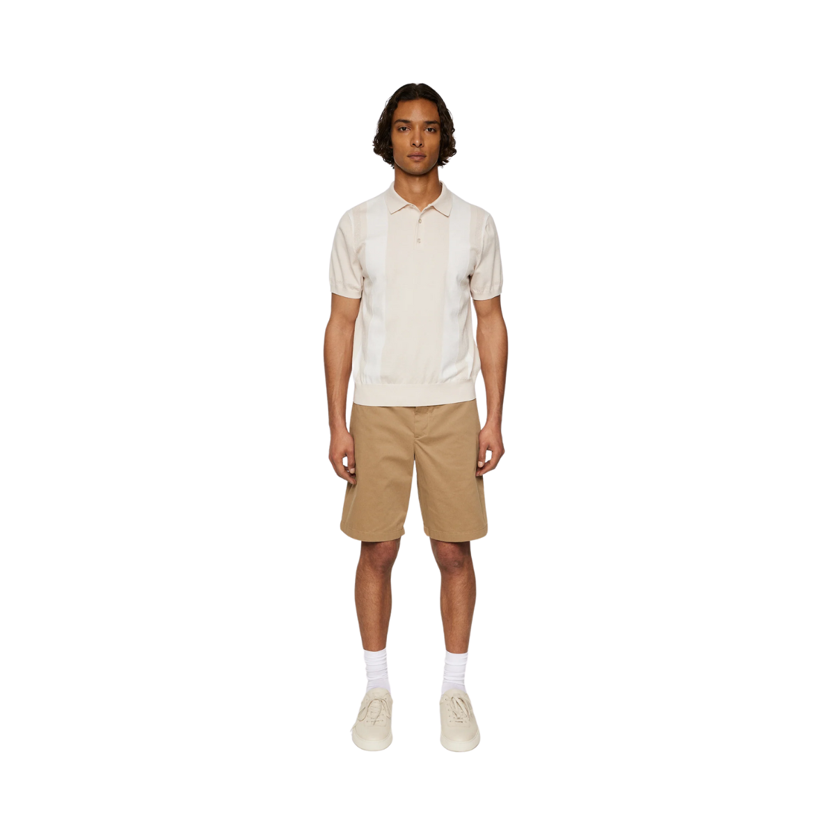 Shane Cloud Satin Shorts - Sepia Tint