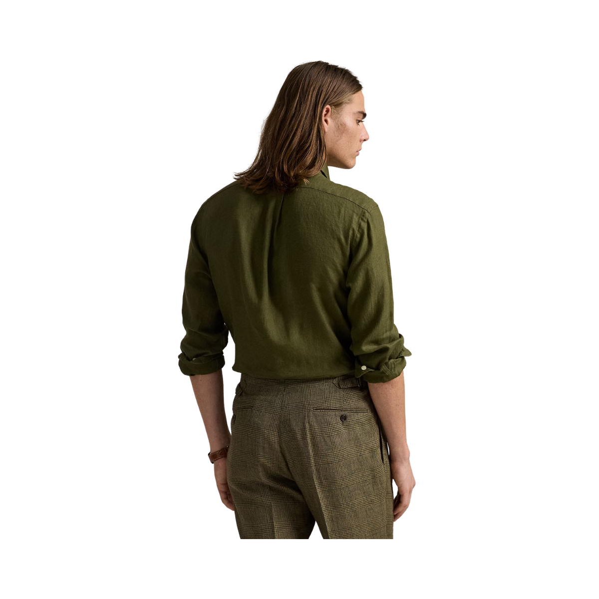 Long Sleeve Sport Shirt - New Olive