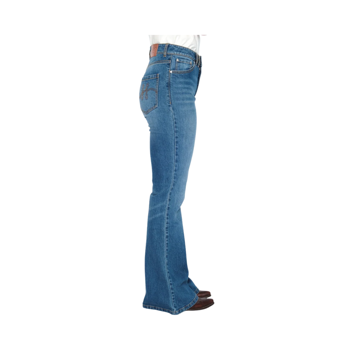 Sonya Bootcut - Medium Wash Blue Denim