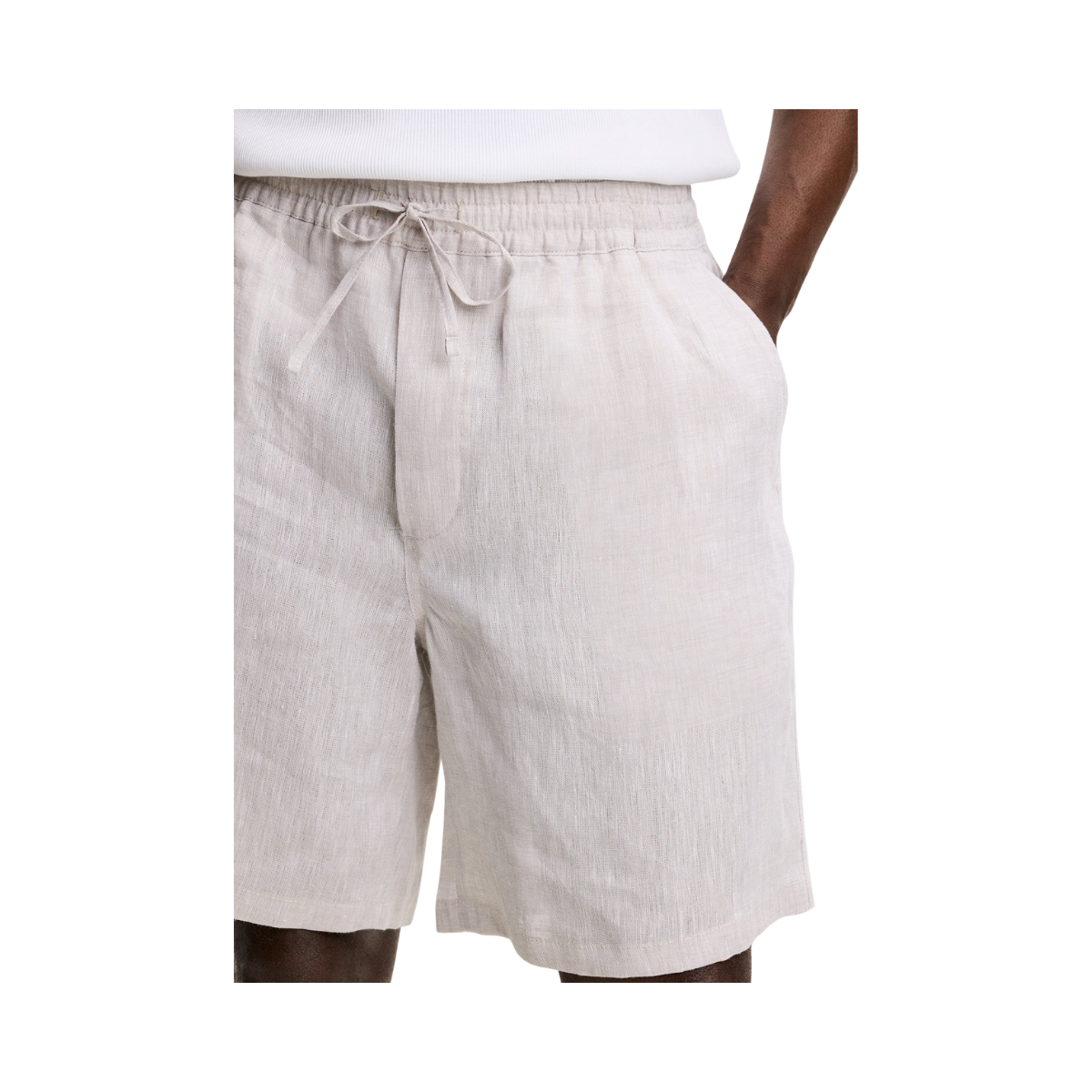 Joff Linen Shorts - Moonbeam