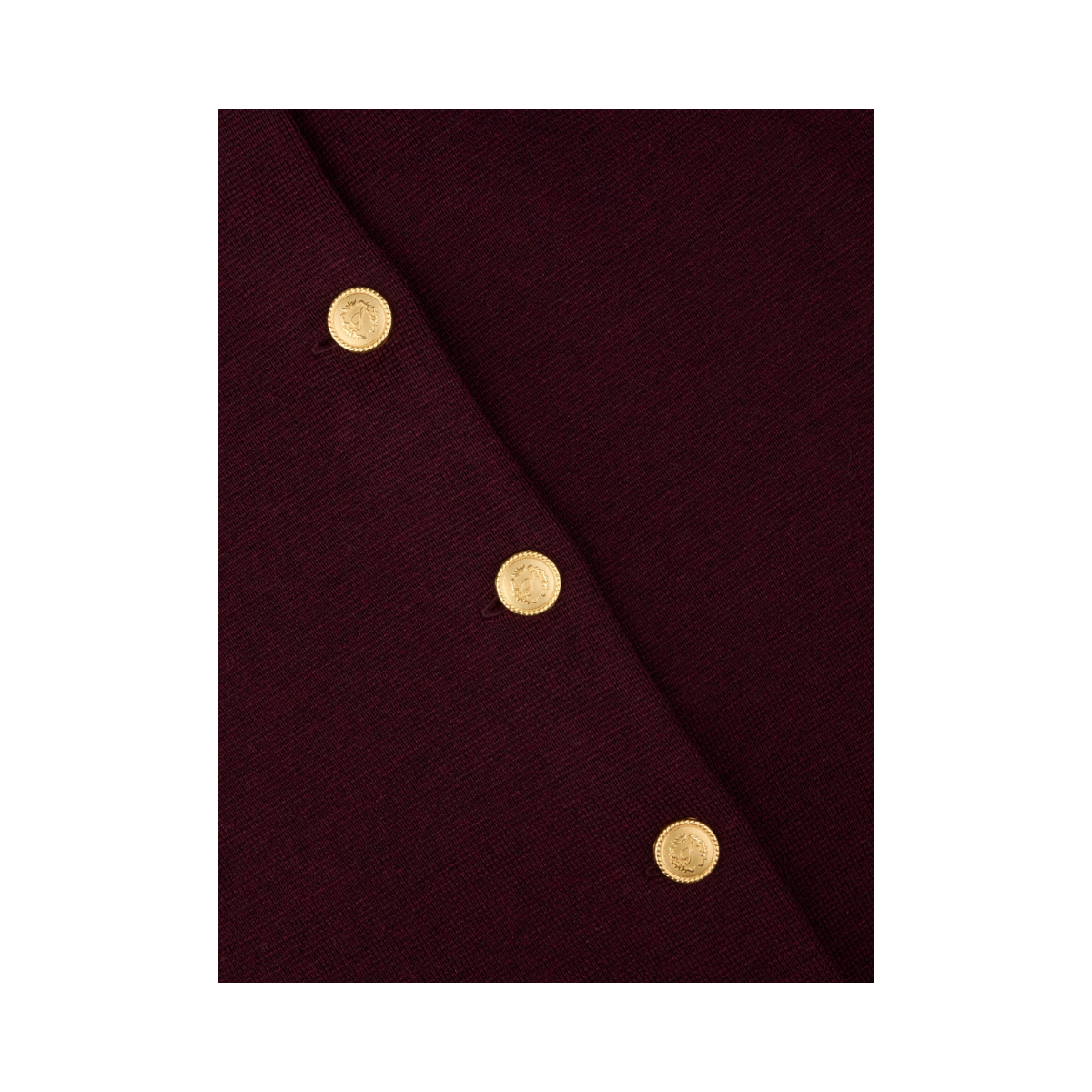Stina Knit Cardigan - Dark Red