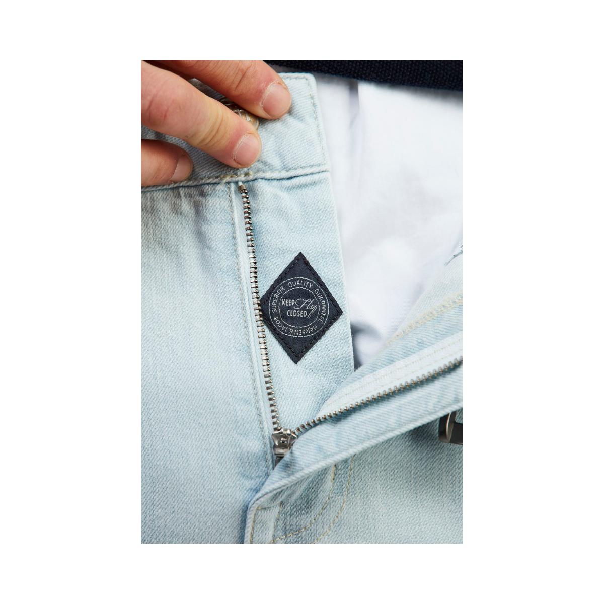 5-Pkt Cape Town Silk Touch Denim - Light Blue