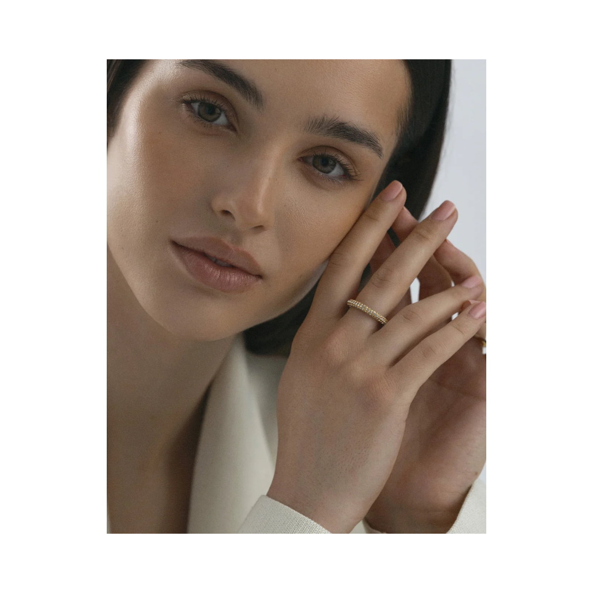 Pavé Eternal Gold Ring - gold