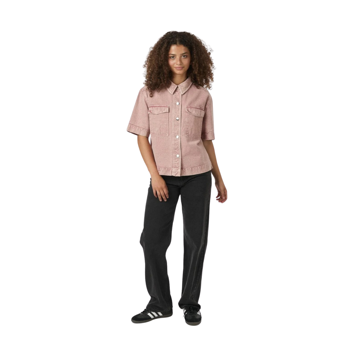 Tiki Solid Shirt - Pink