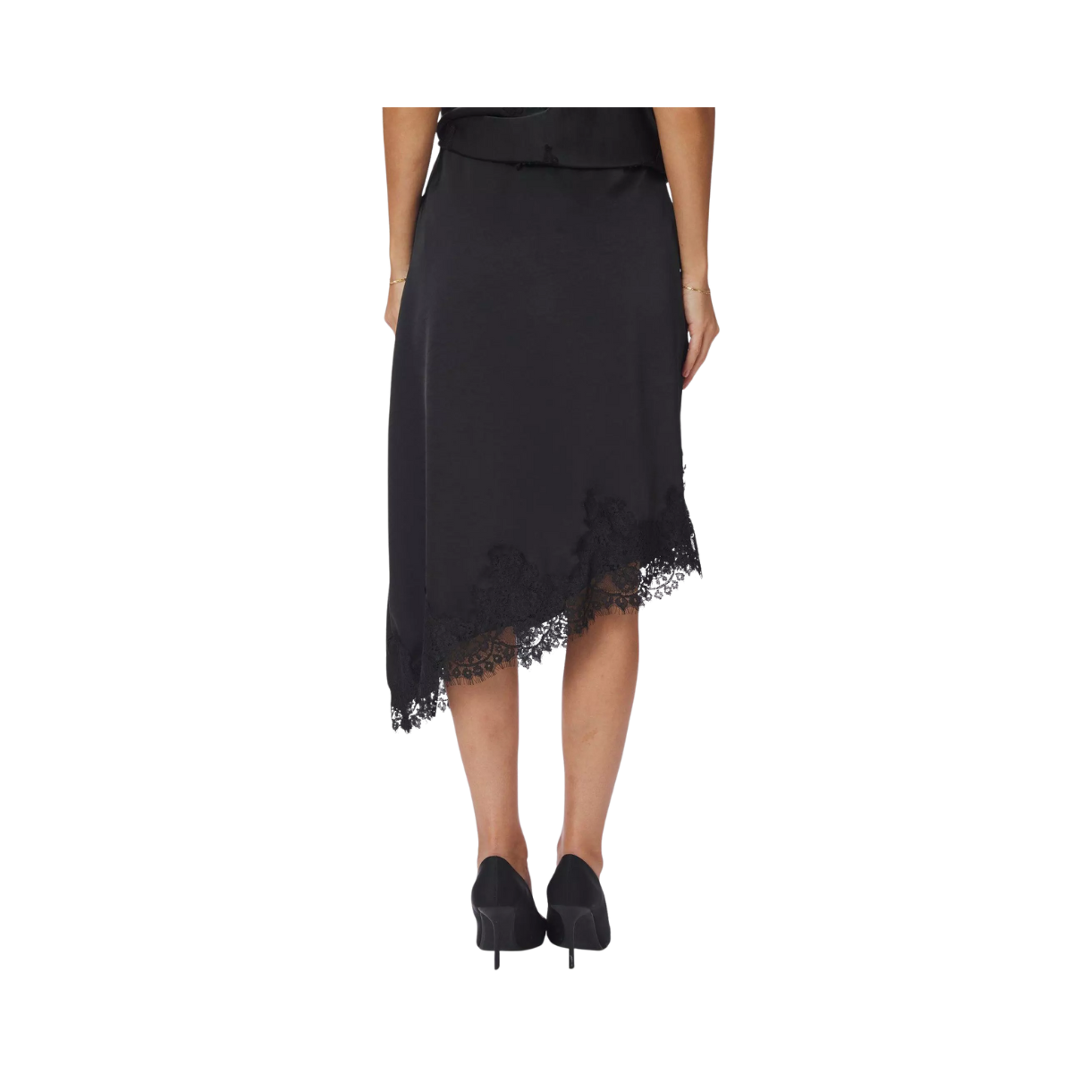 Fiora Lace Skirt - Black