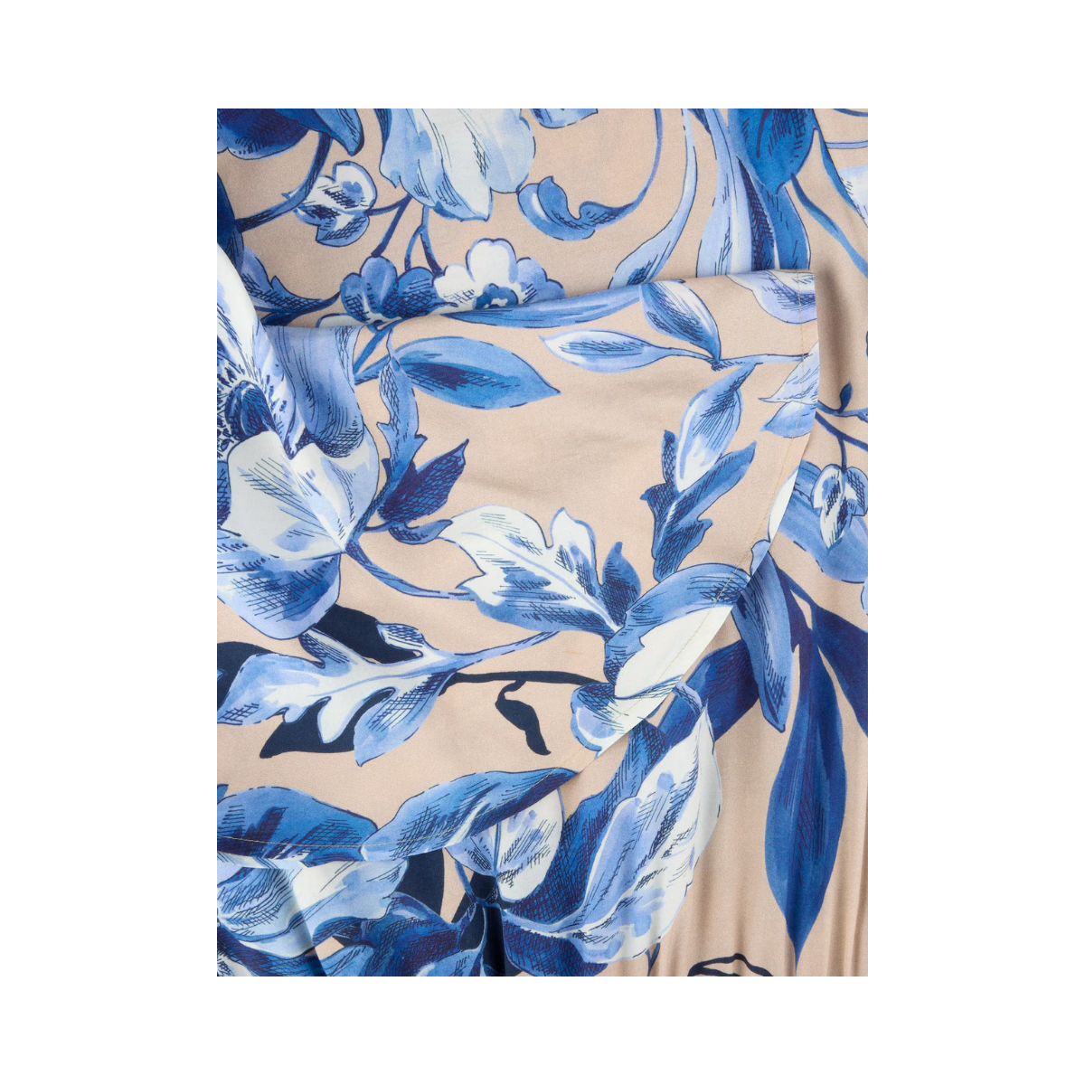 Leonora Dress - 151 Blue Pattern