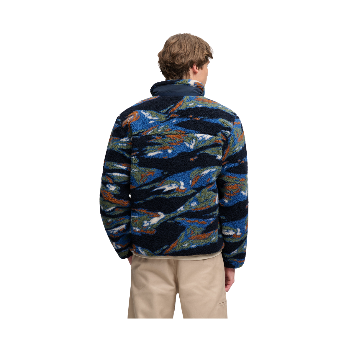 Terrain Fleece Zip Thru - Navy Terrain