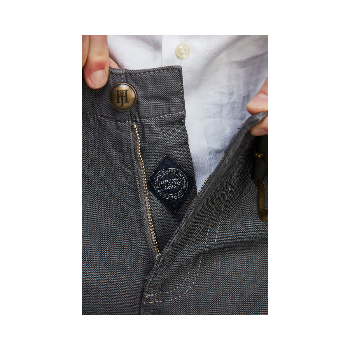 5-Pkt Cut'N Sew Satorial Stretch - Grey