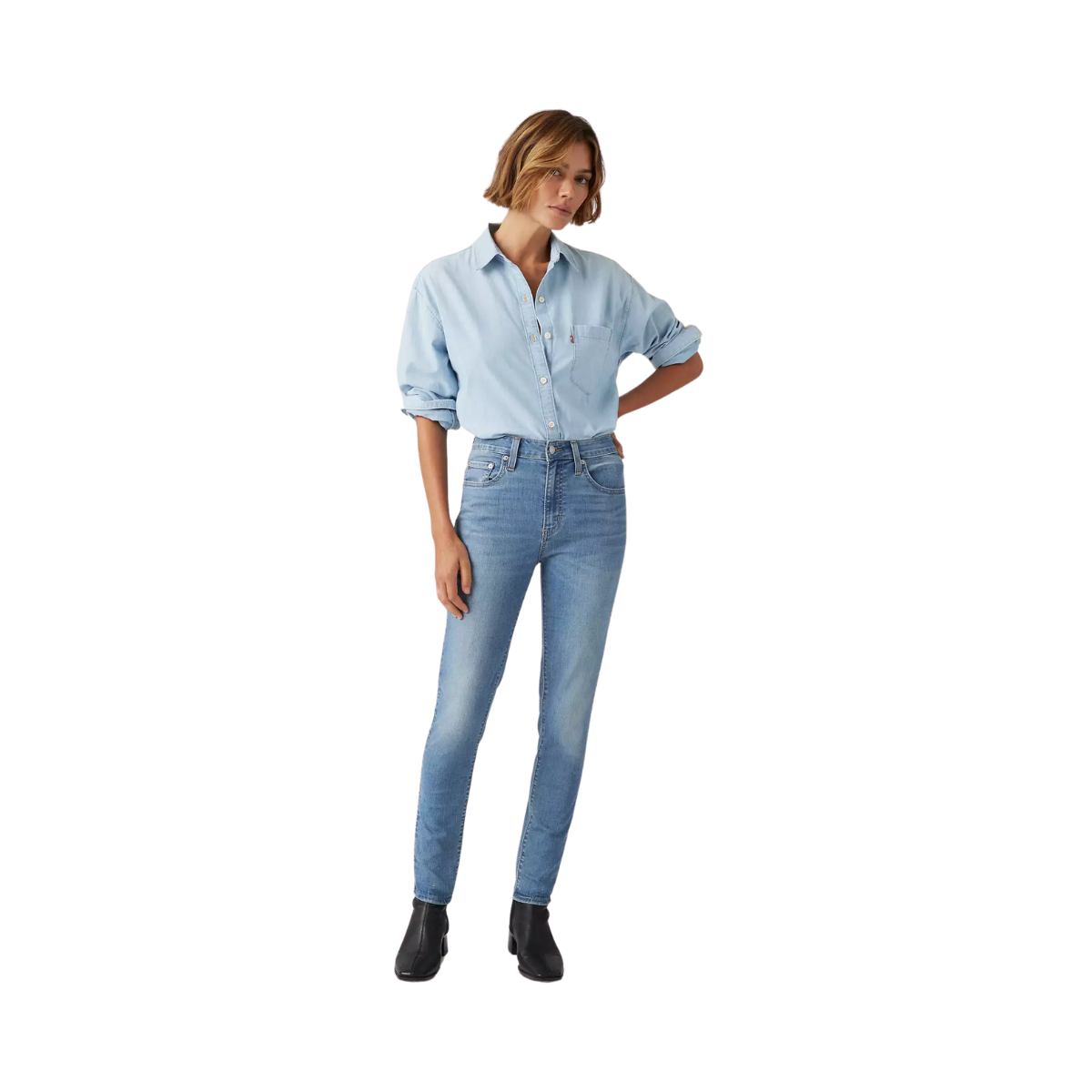 721 High Rise Skinny - Cool Money