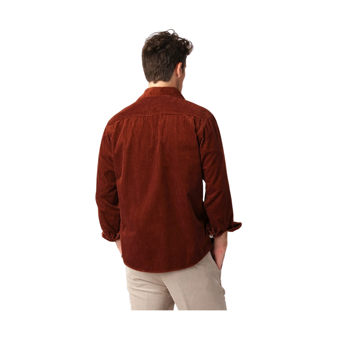 Cord Shirt - Brick