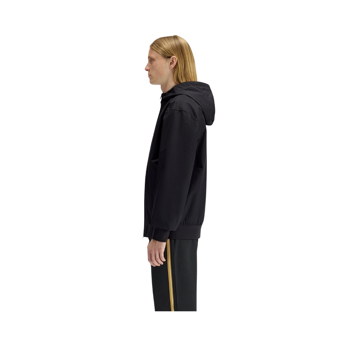 Hooded Brentham Jacket - Black