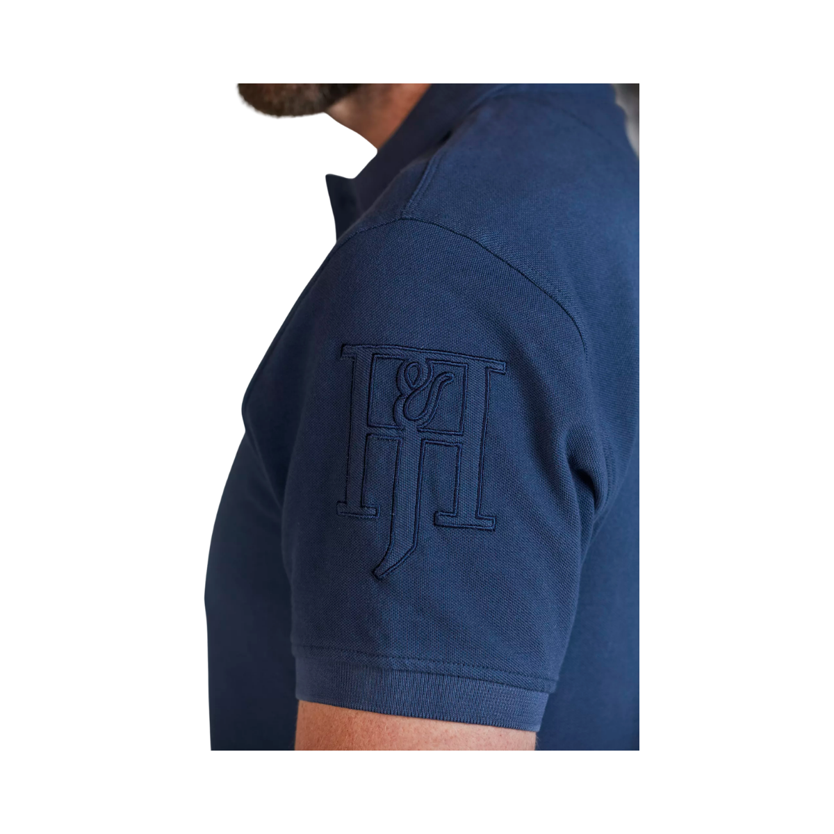 Rough Style Polo - Mid blue