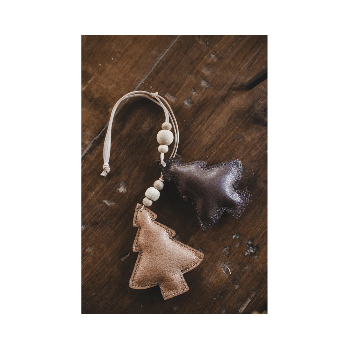 Ornament Pine Julgransdekoration - Brown