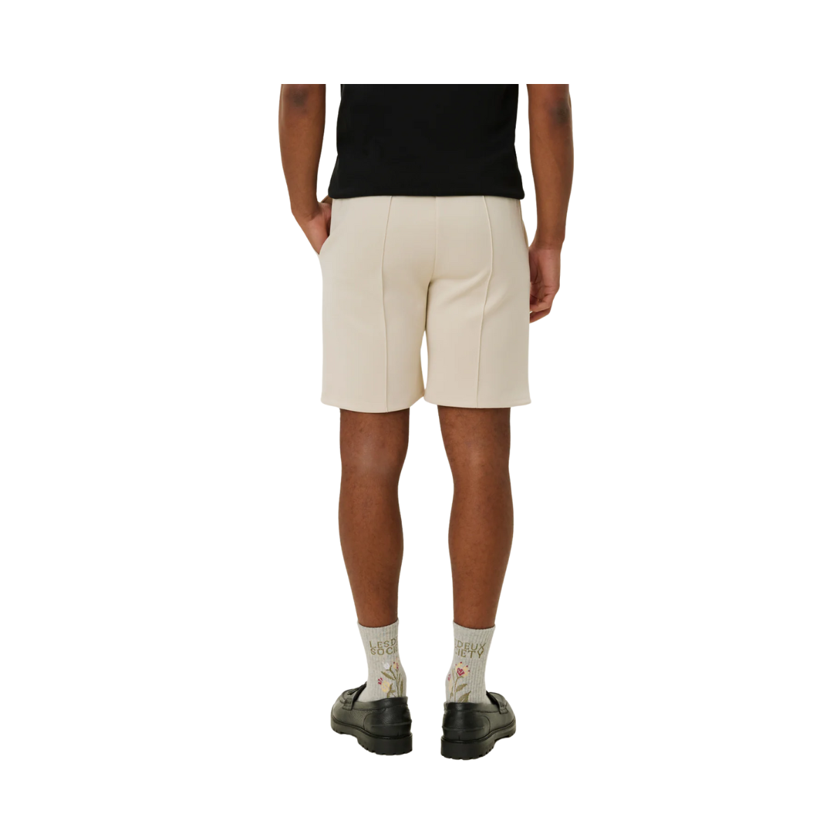 Ballier Track Shorts - Ivory