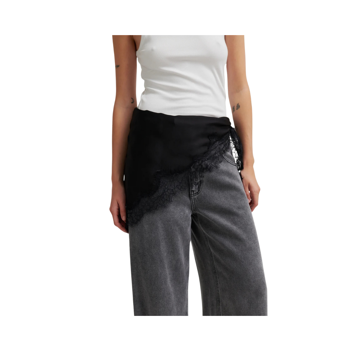 Lacia Scarf - 8001 Black