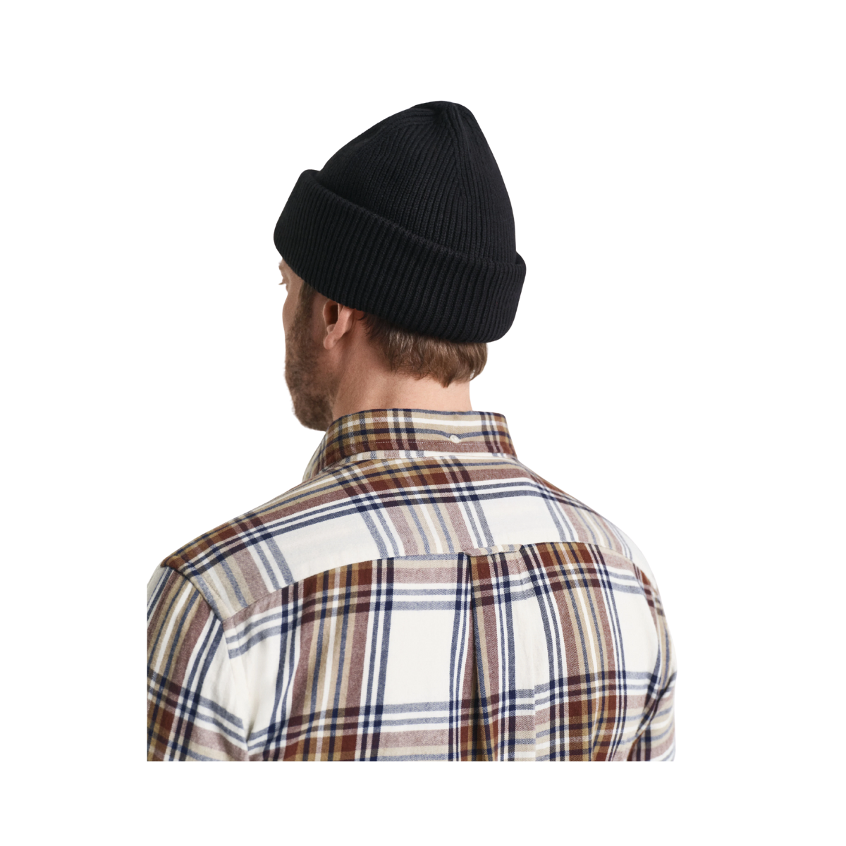 Windblown Flannel Check Shirt - Cream