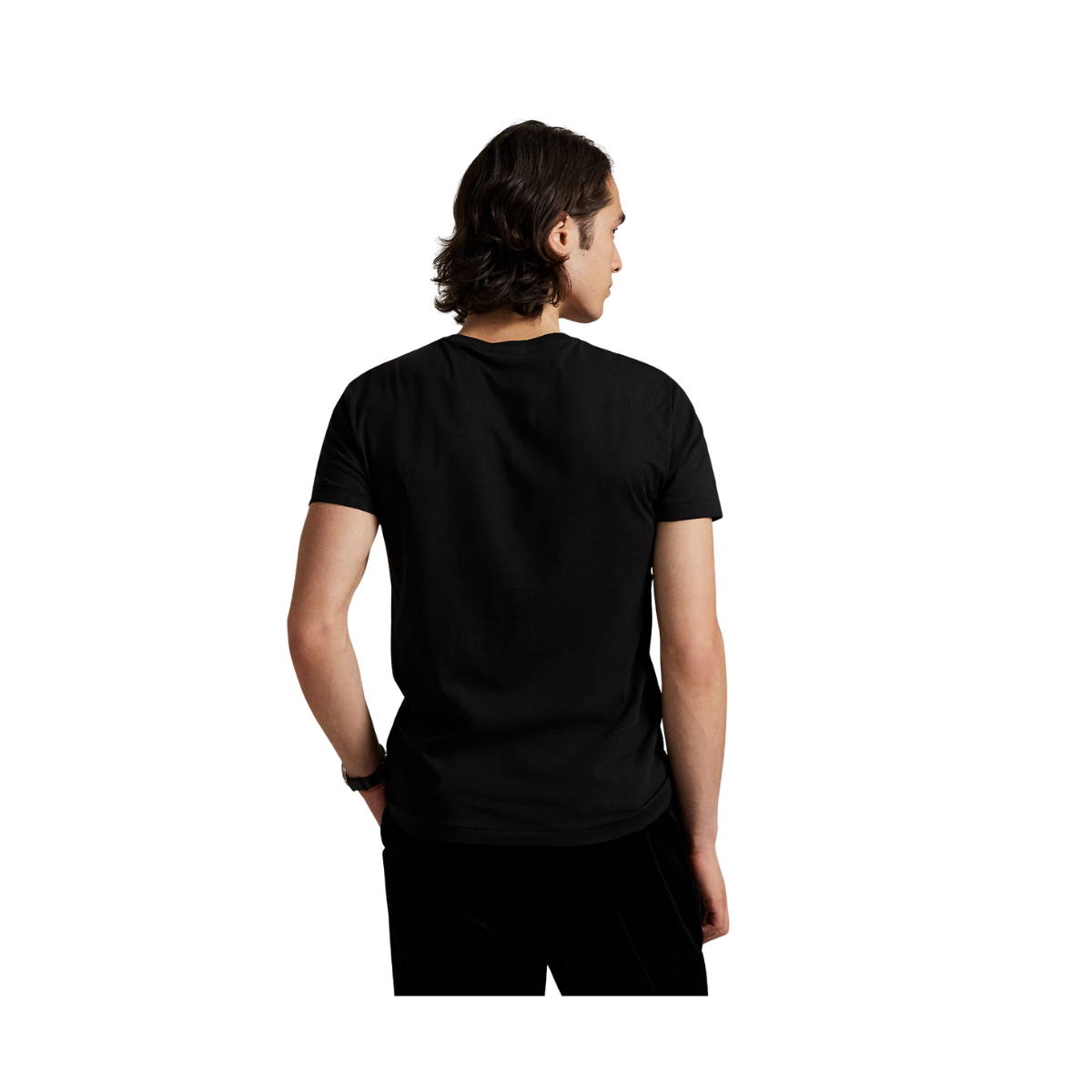 Short Sleeve T-Shirt - Polo Black Holiday Bear