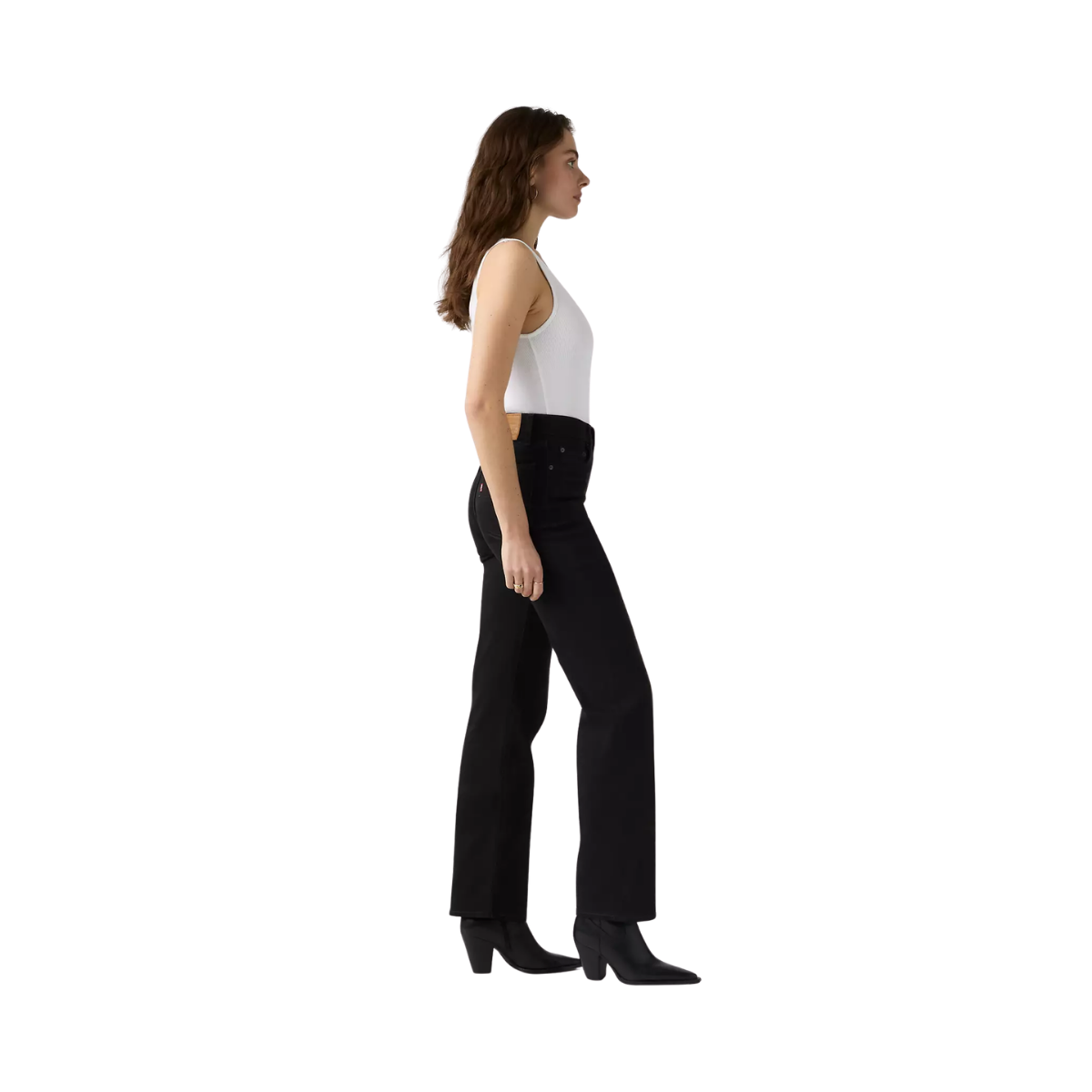 723 High Rise Straight - Worn Midnight