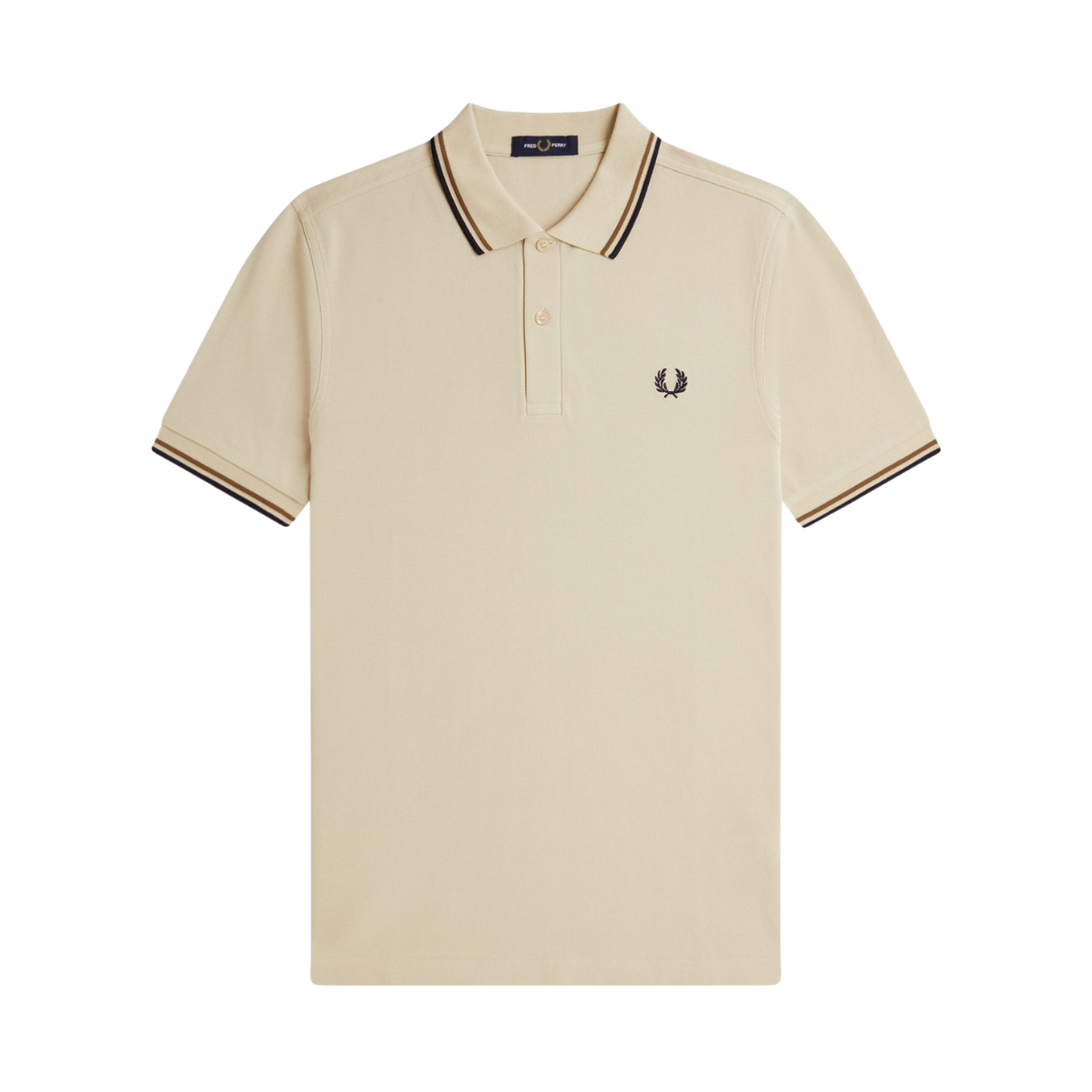 Twin Tipped FP Shirt - Oatmeal/Bronze/Navy