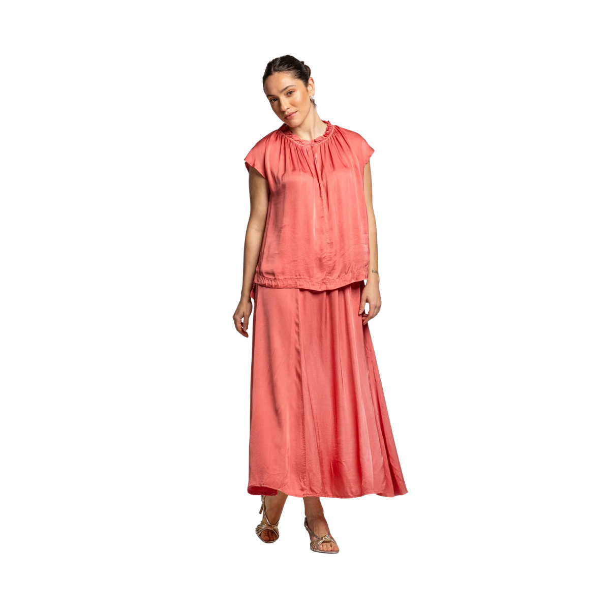 Elektra Skirt - Paradise Pink