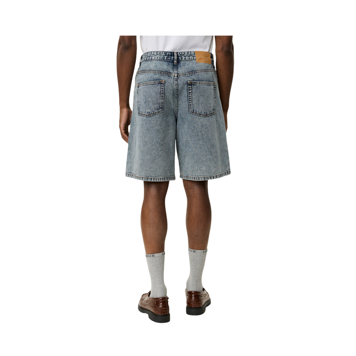 Ryder Ice Blue Denim Shorts - Light Ice Blue Wash