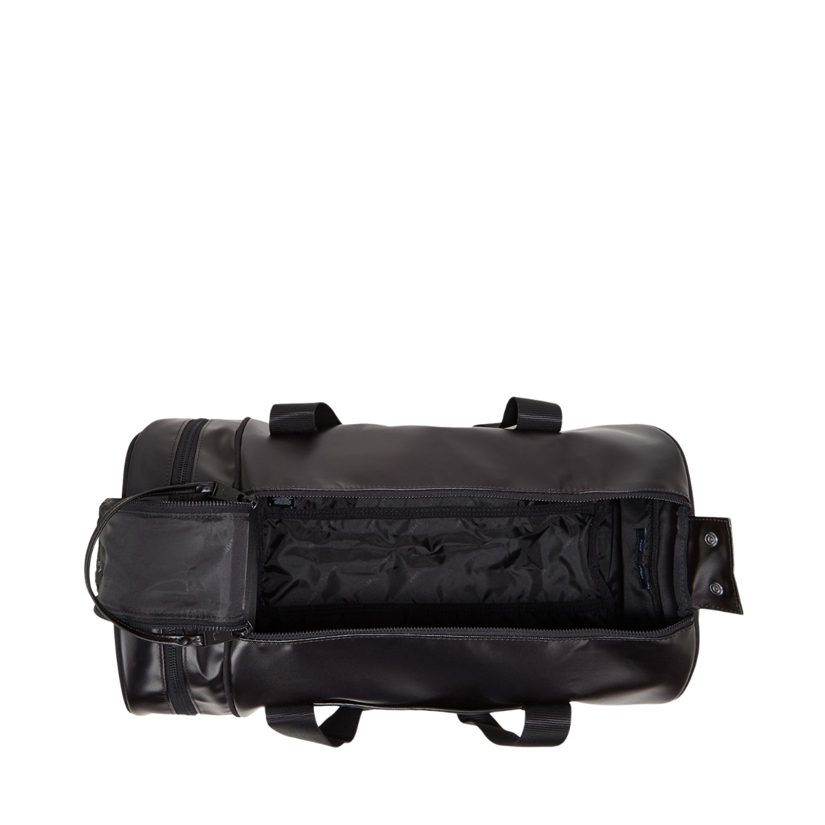 Tonal Classic Barrel Bag - Black/Gold
