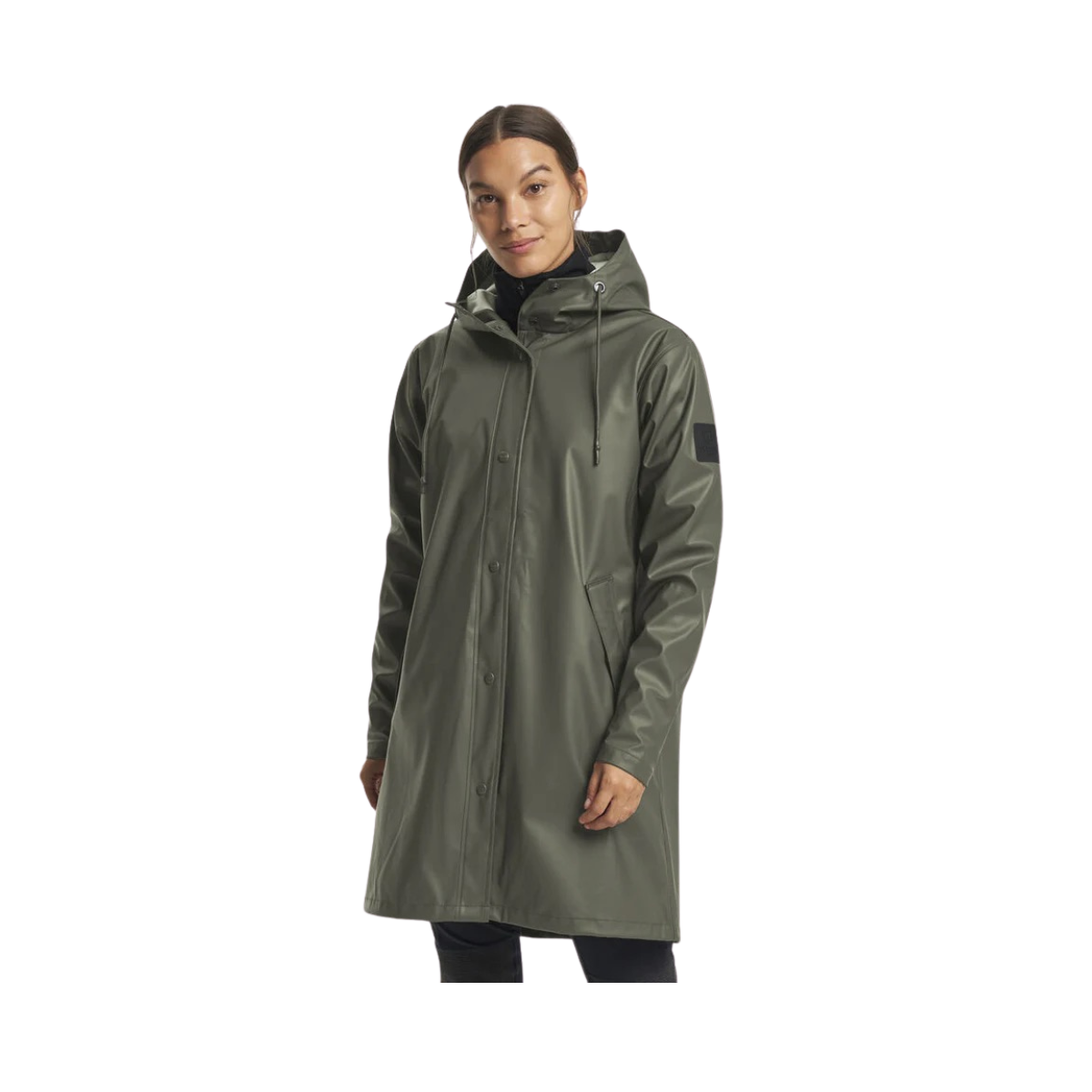 Apelviken Coat W - Four leaf clover
