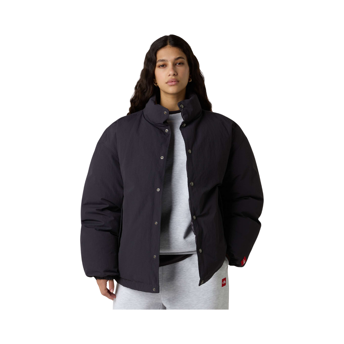 M Red Box Down Jacket - Obsidian