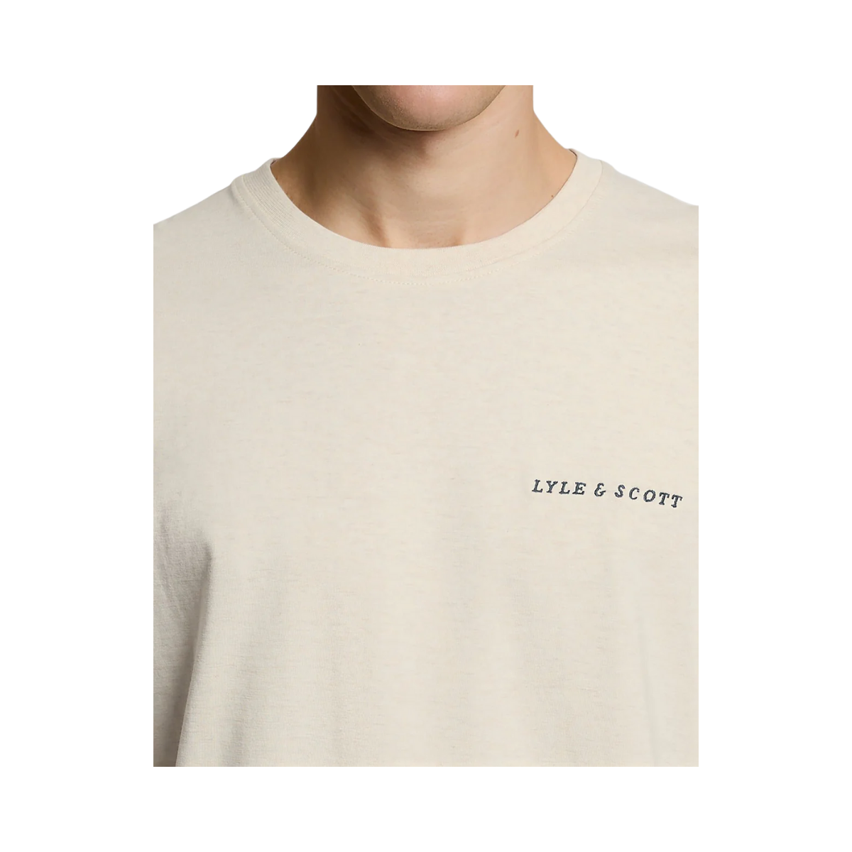 Script T-Shirt - Ice Cream Marl