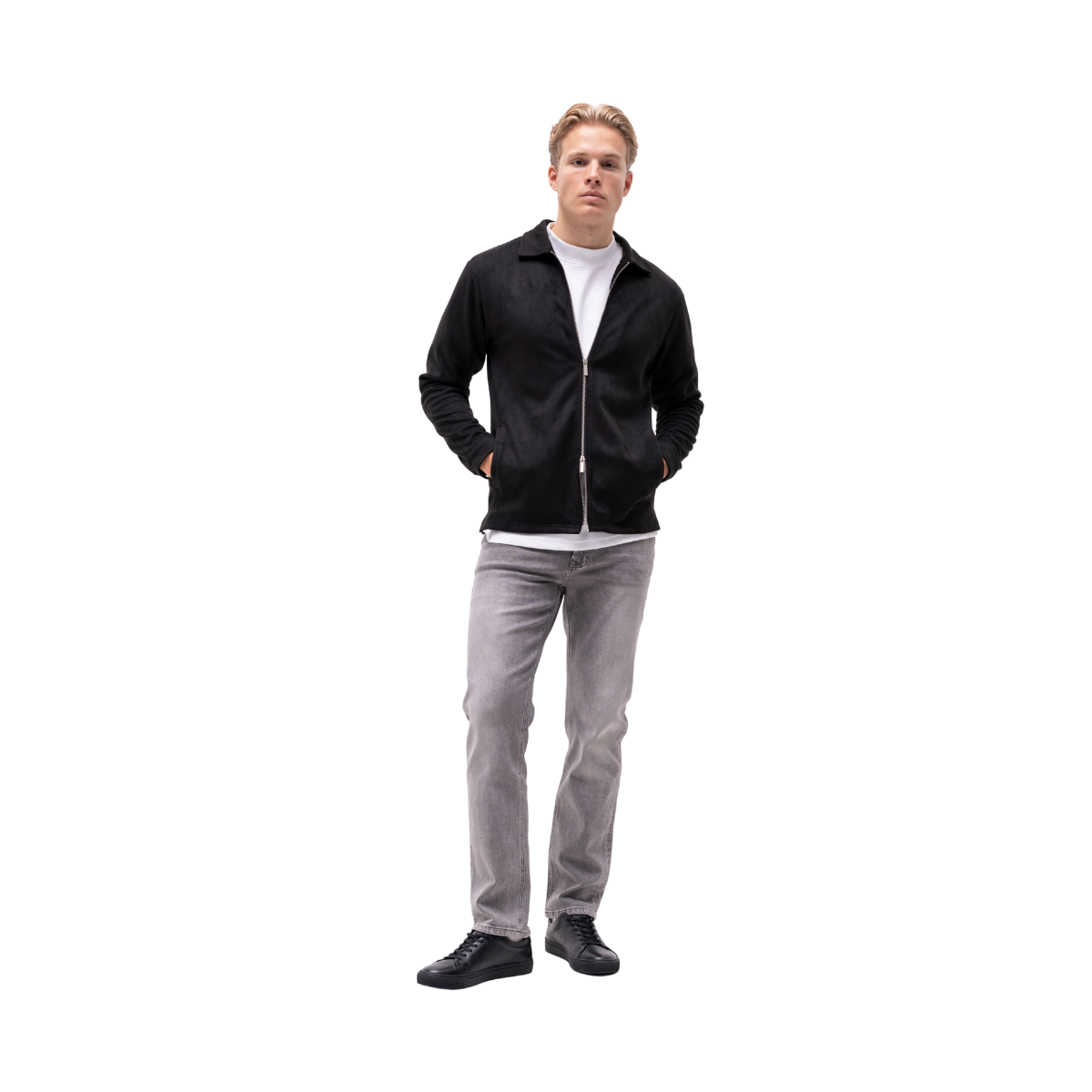 Denki Zip Jacket - Black