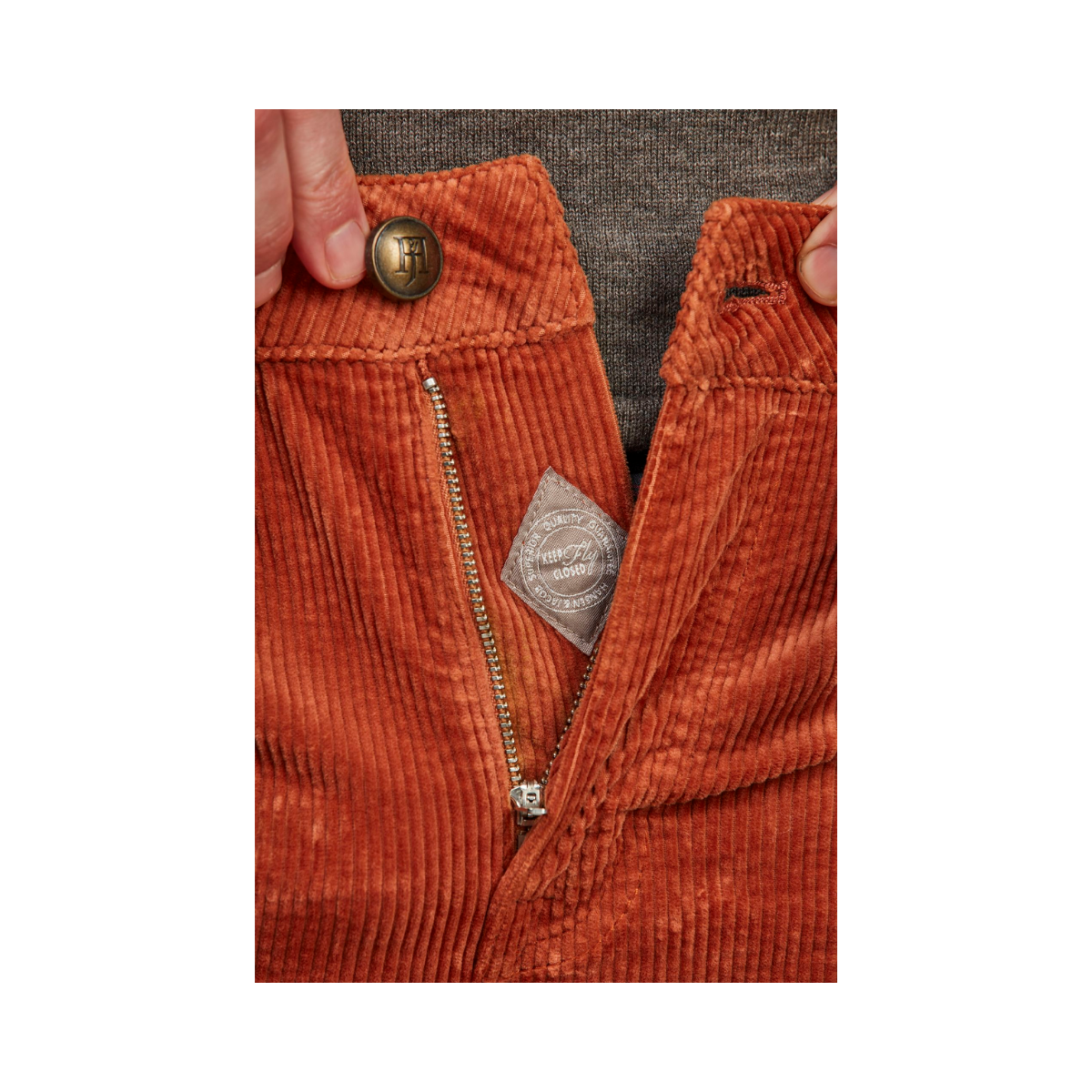5-Pkt 8W Cord - Dark Orange