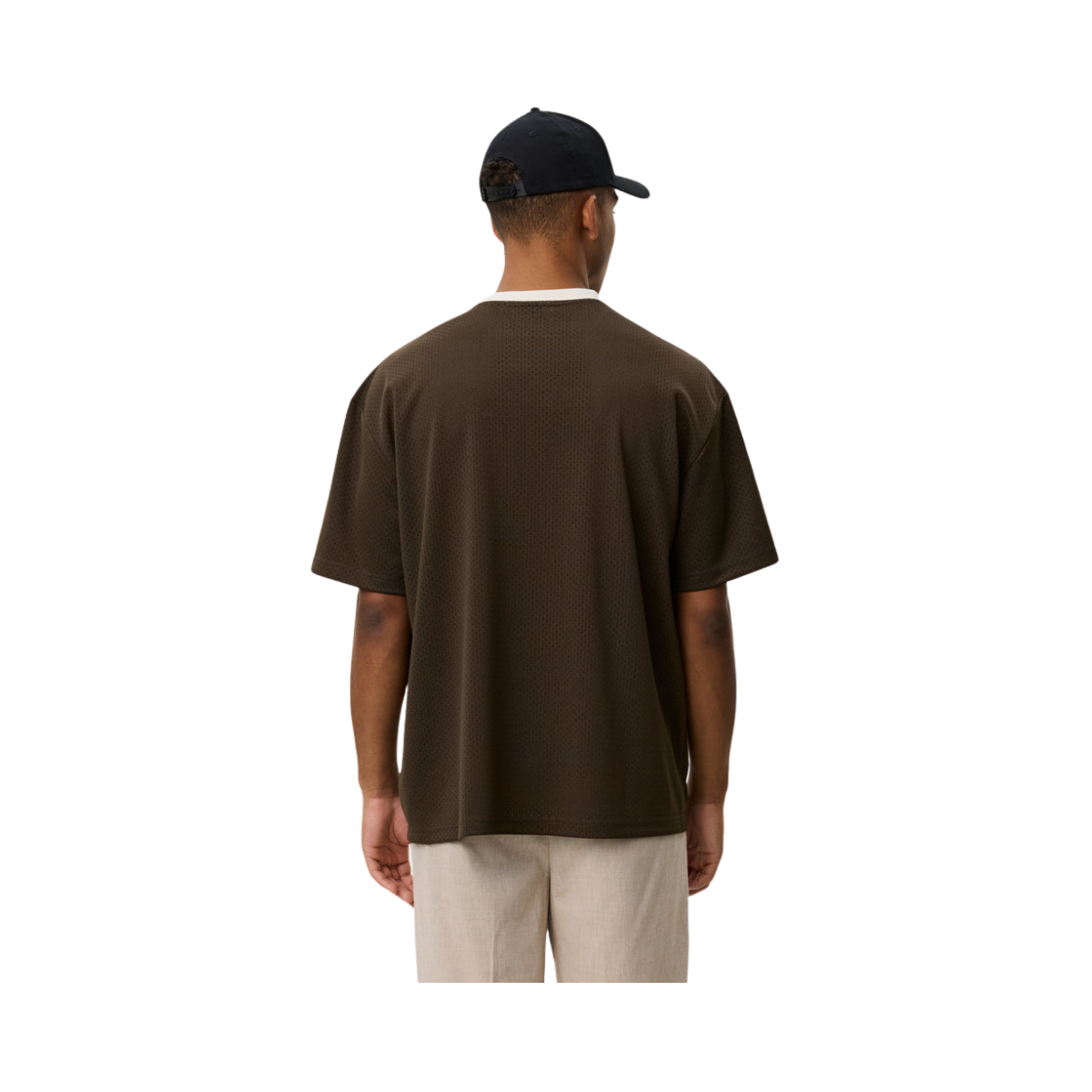 Bronson Mesh T-Shirt - Turkish Coffee Brown