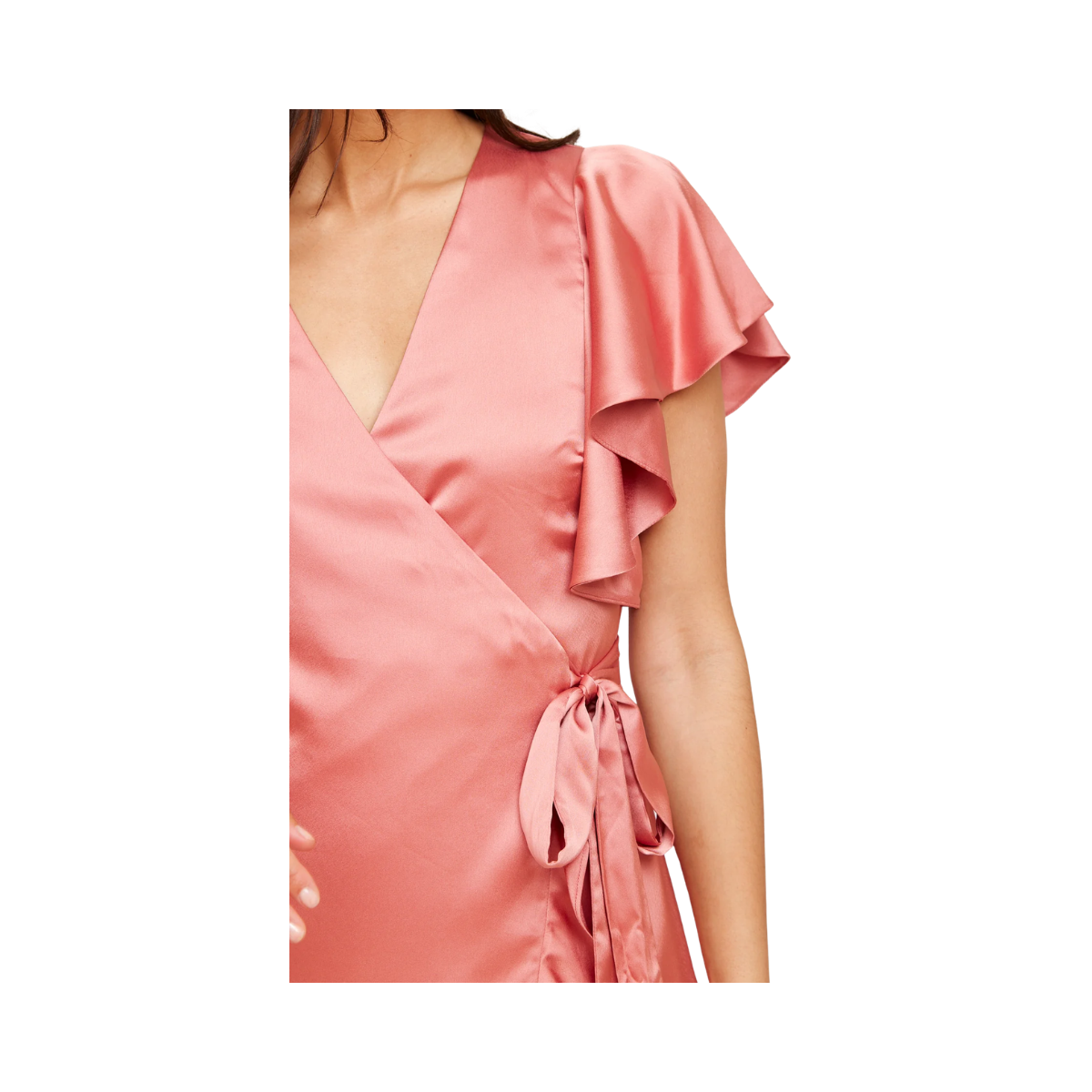 Shauni Dress - Rust Pink