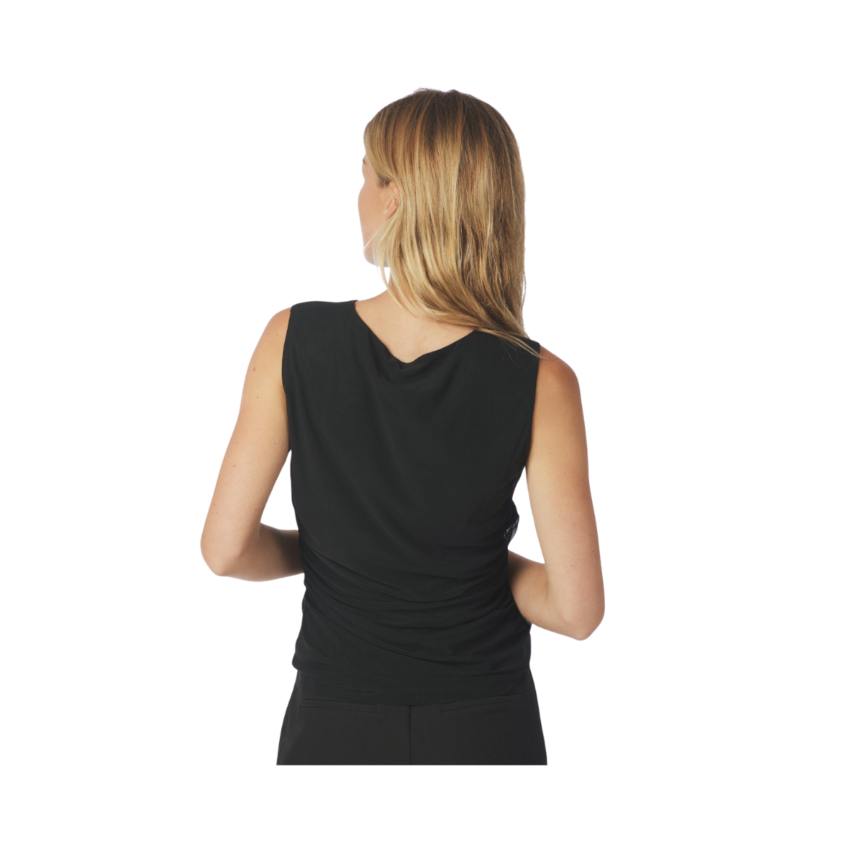 Liblana Mesh Top - Black