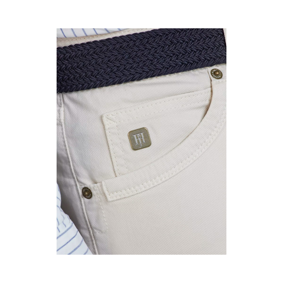 5-Pkt Cut'N Sew Pan Oxford - Irish White