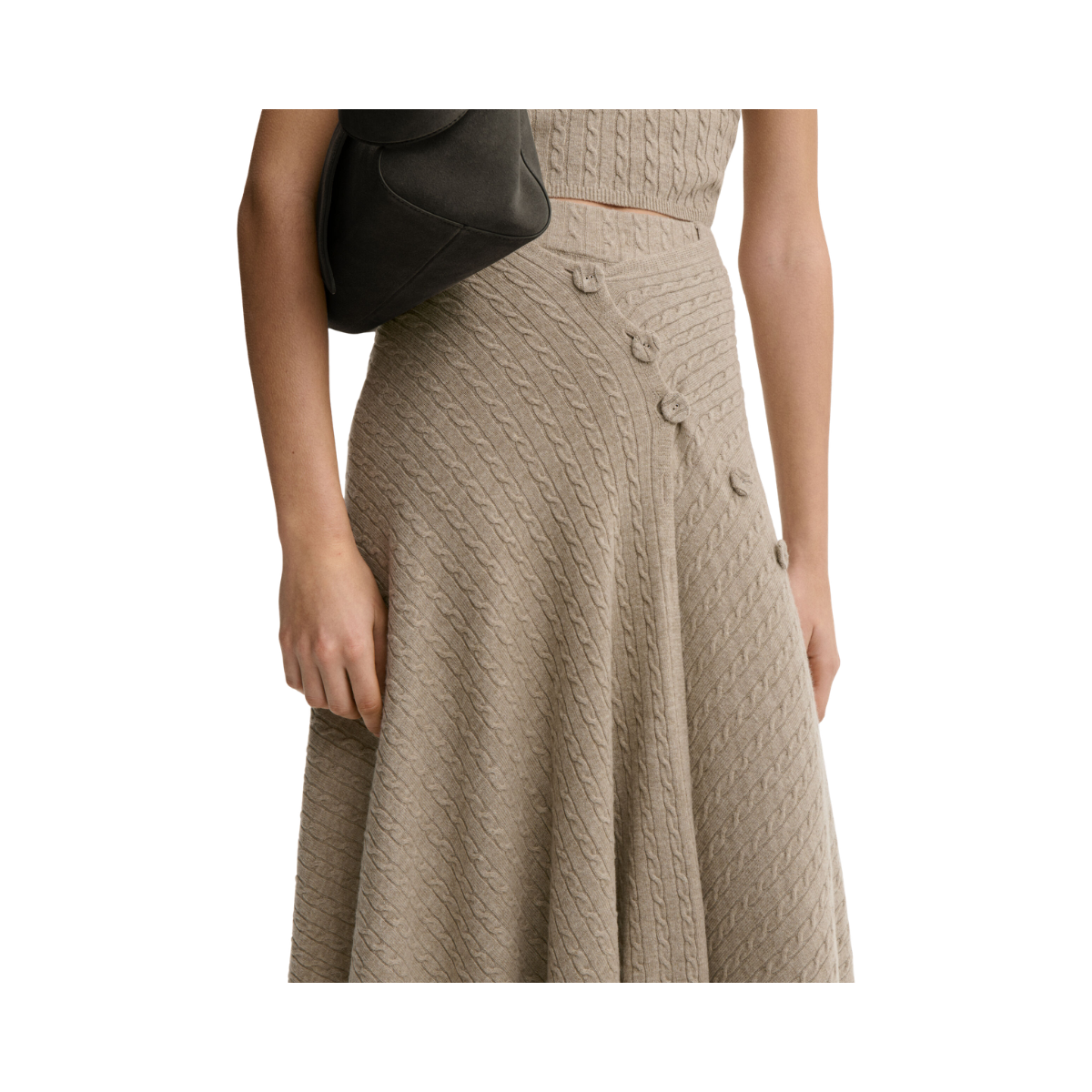 Liza - Grey Brown Melange