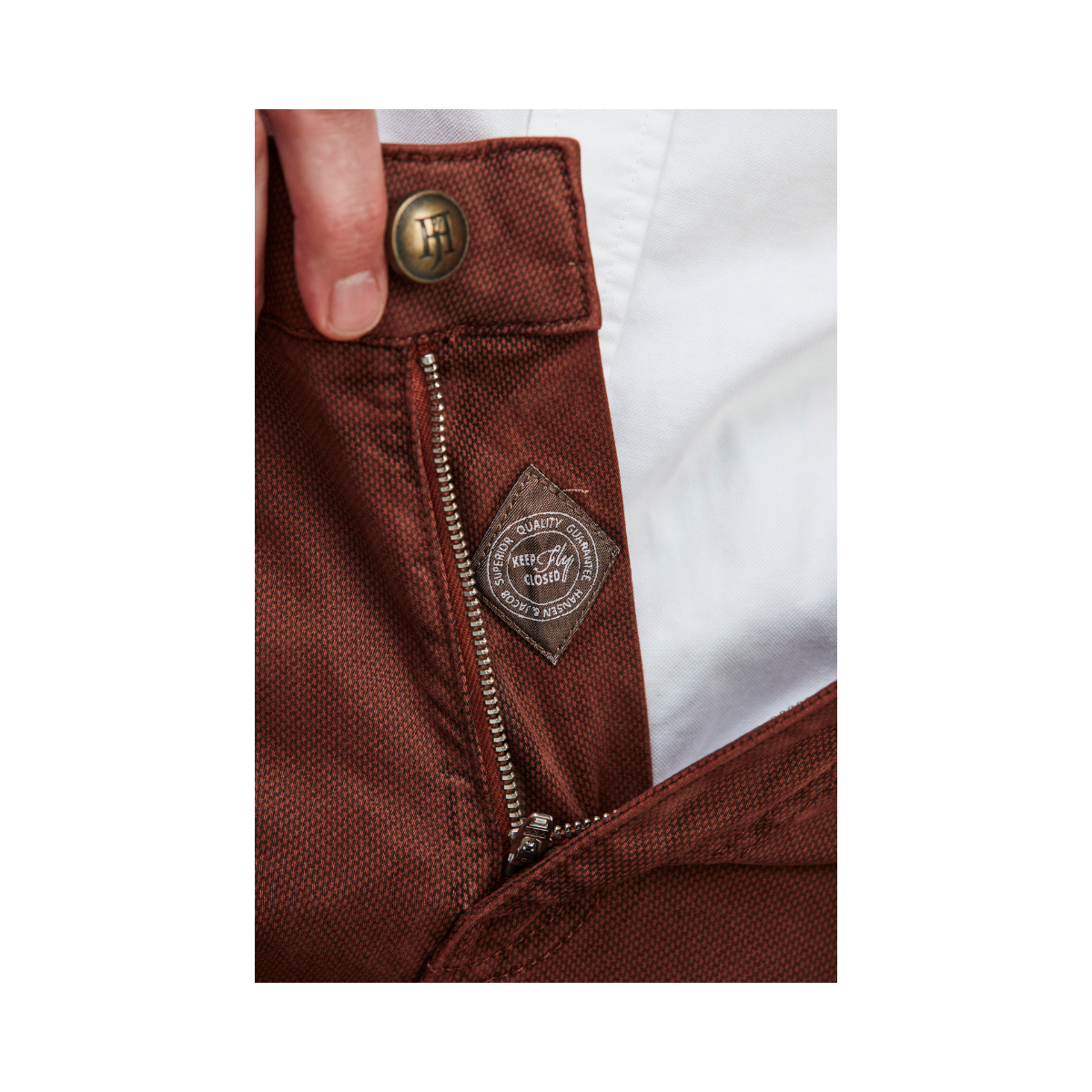 5-Pkt Cut'N Sew Bormio Print - Red Earth