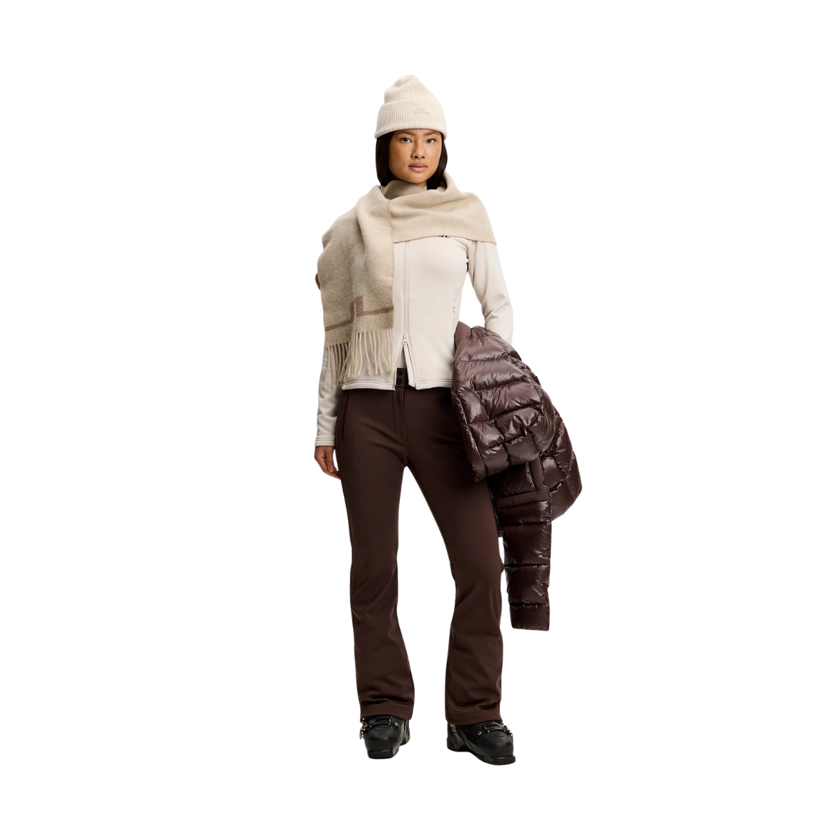 Stanford Softshell Ski Pant - SEAL BROWN