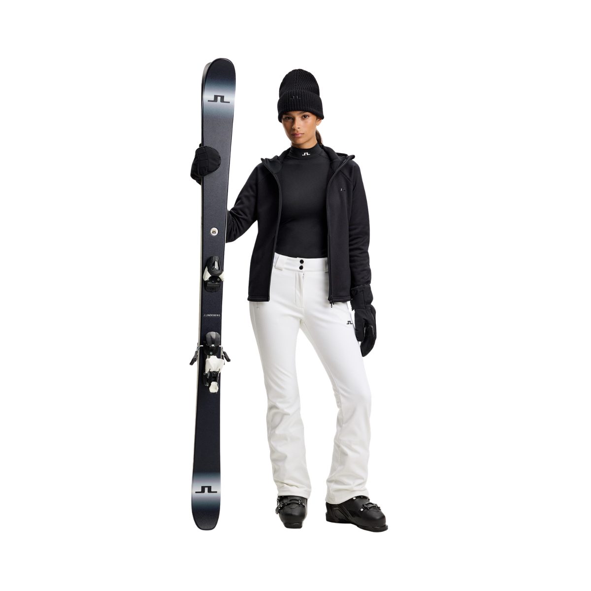 Portia Polartec Hood - Black