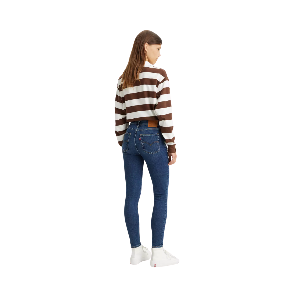 721 High Rise Skinny - Blue Wave Dark