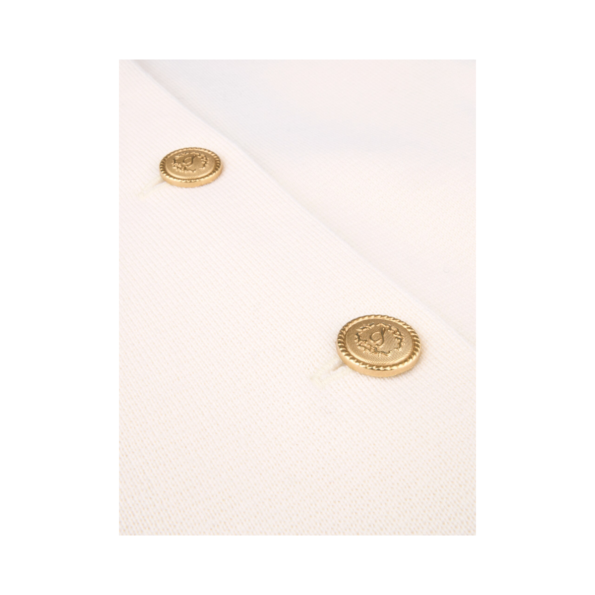 Lo Knit Poncho - White