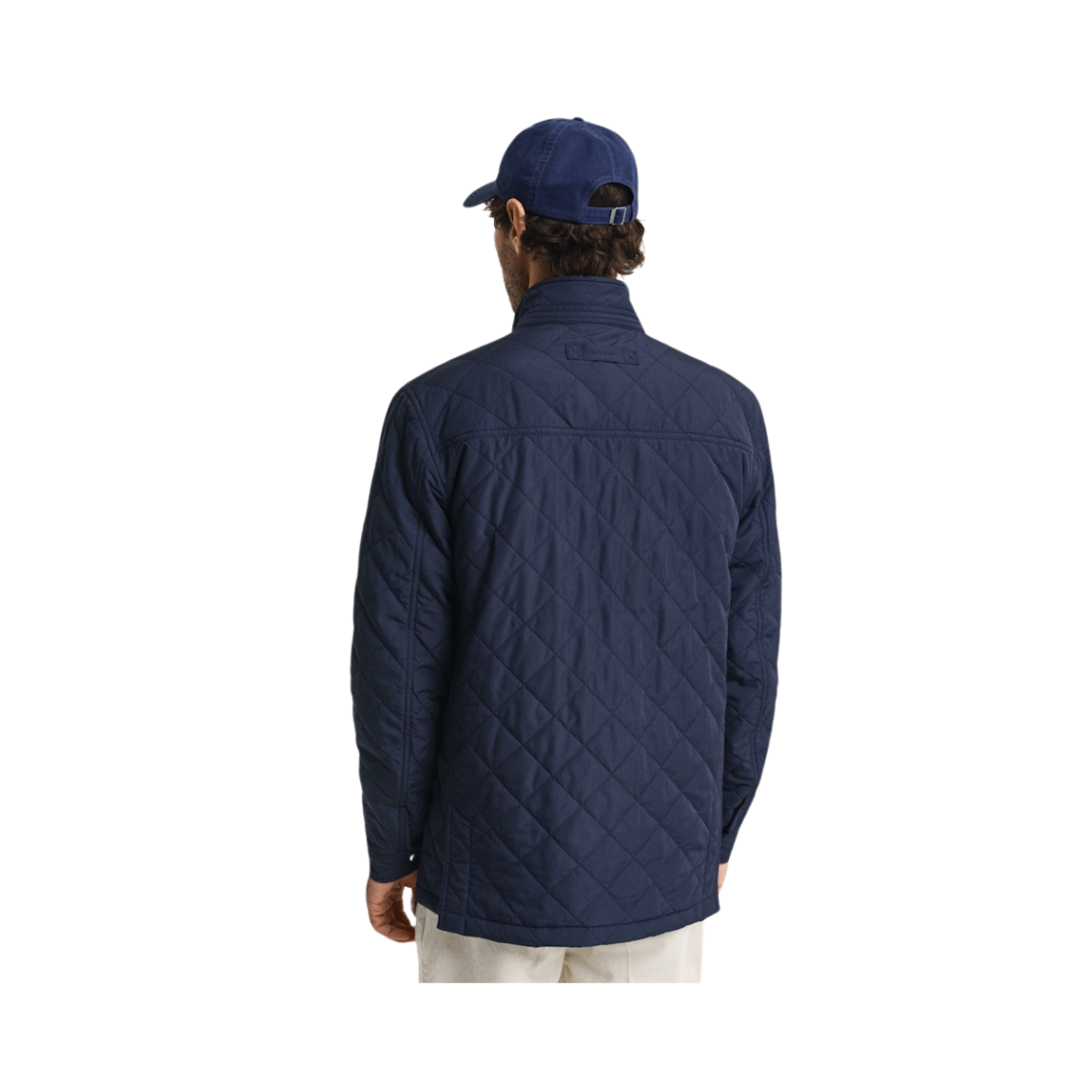 Quilted Windcheater Mid Jacket - Evening Blue
