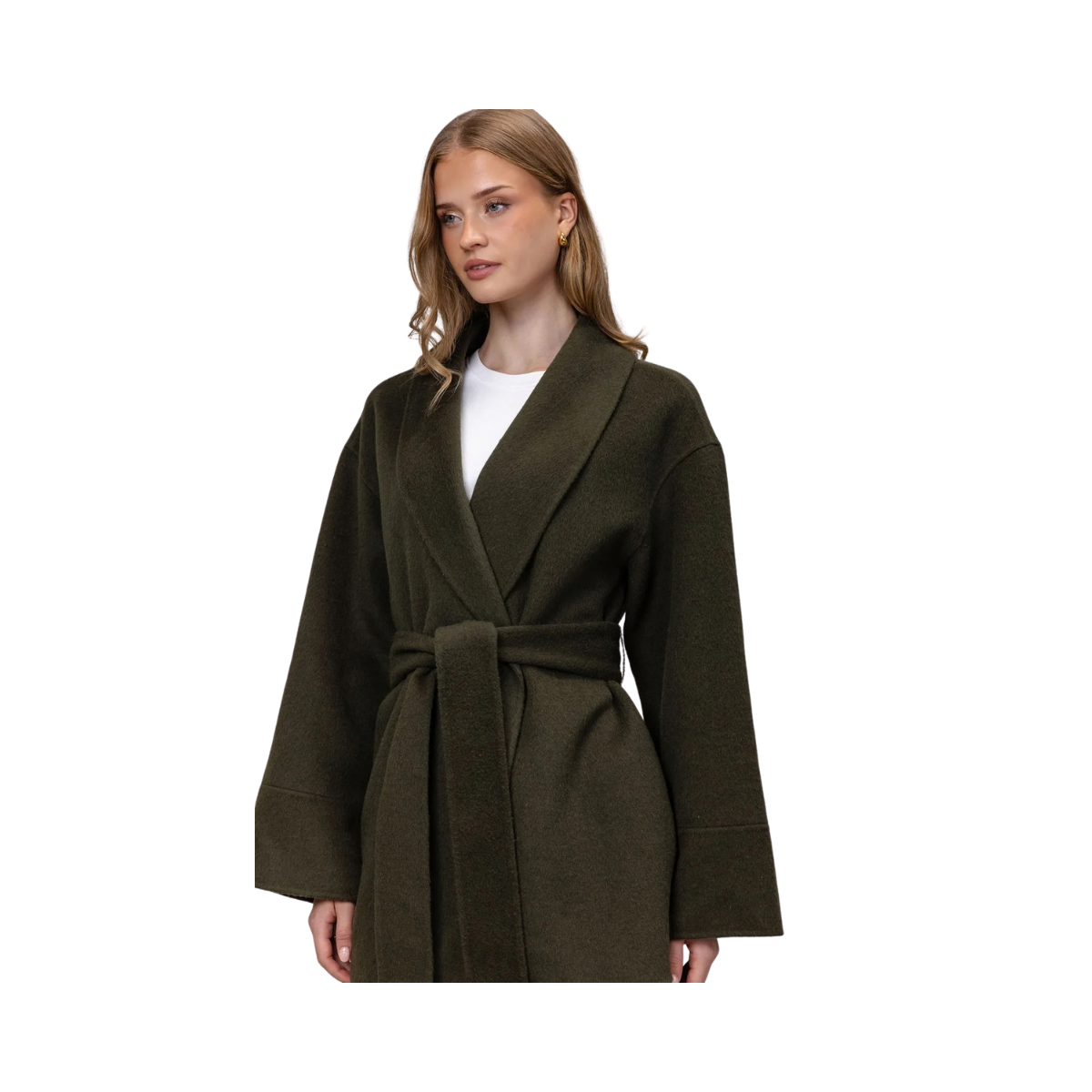 Federica Coat - Dark olive