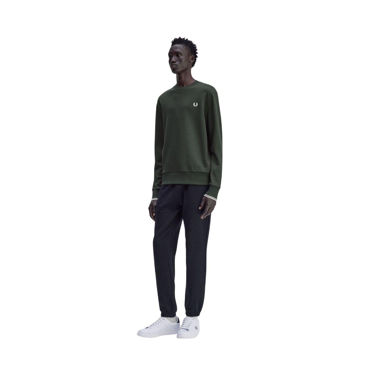 Crew Neck Sweatshirt - Nightgreen
